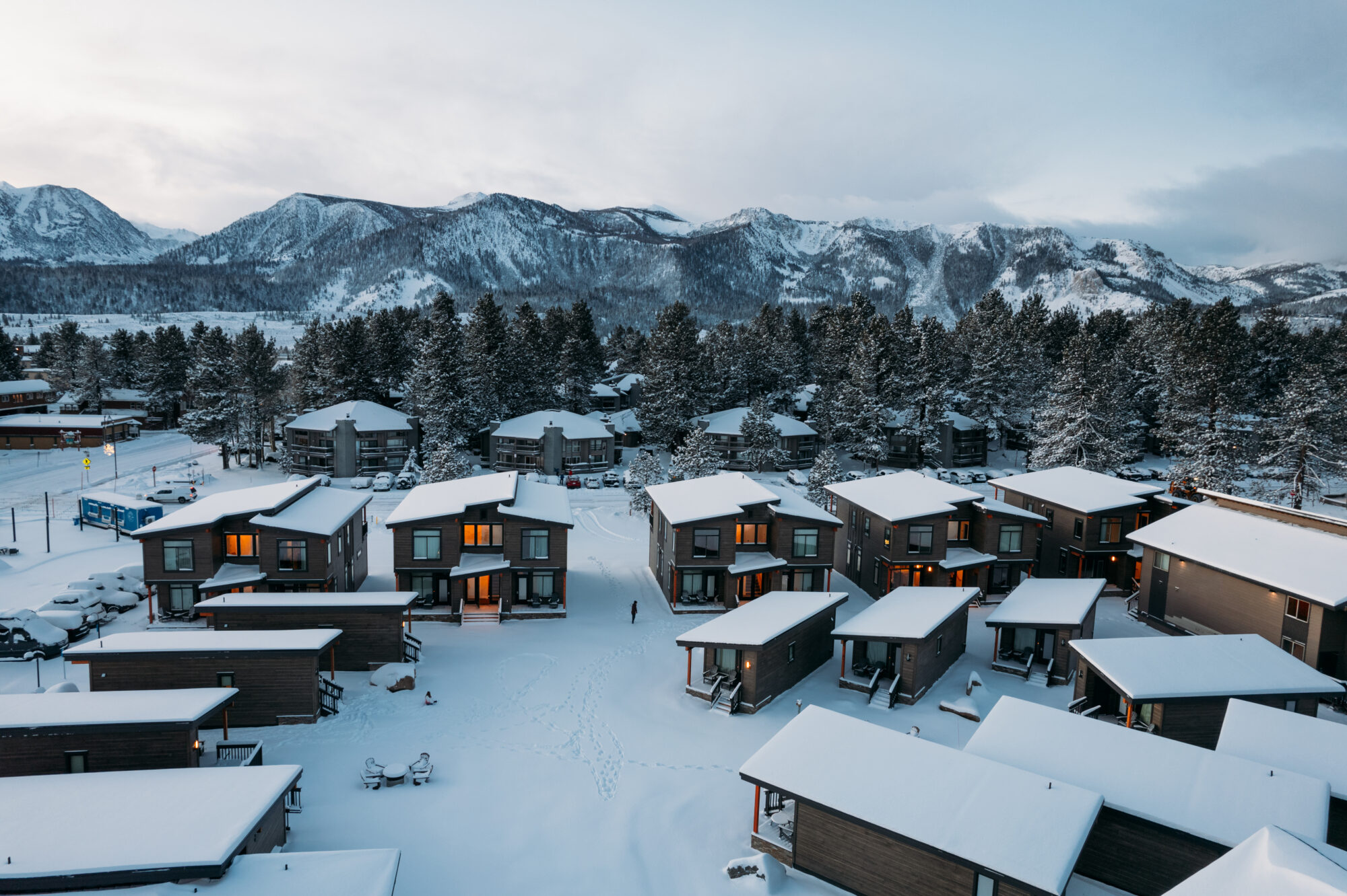 Villas in Snow